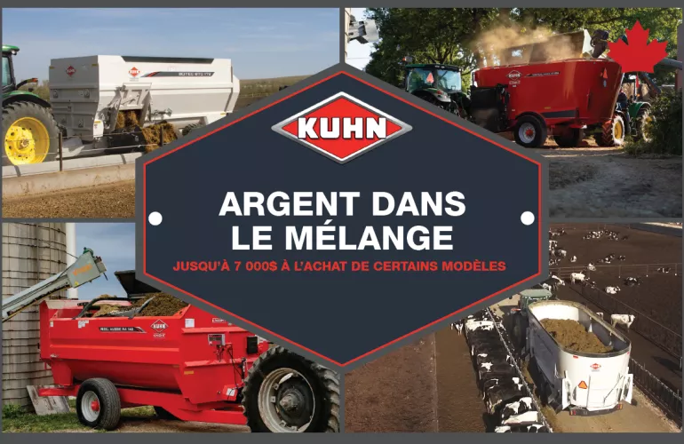 KUHN Cash In the Mix TRM mixer coupon savings program