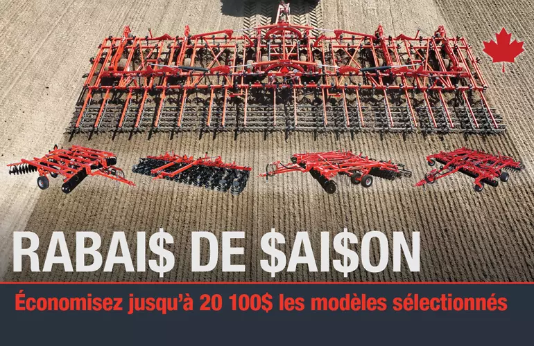 KUHN Krause tillage machines in the Spring Savings coupon program