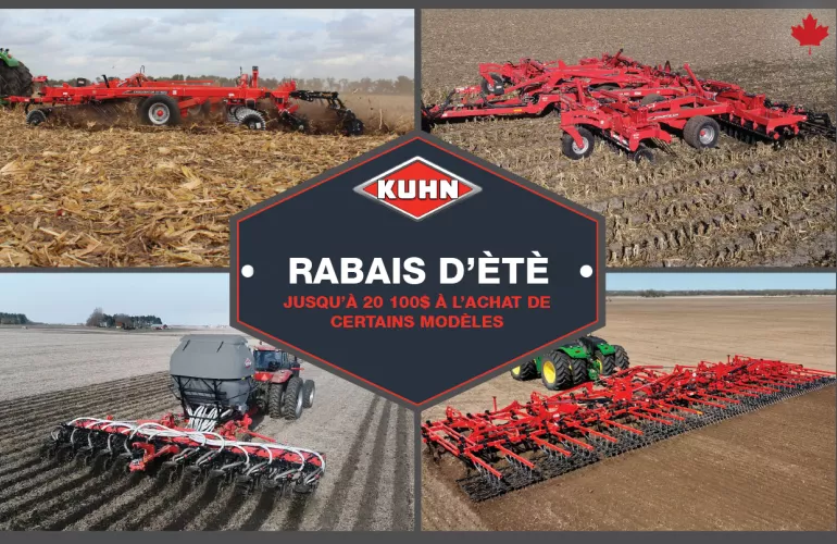 2026 Kuhn Krause Summer Savings coupon for tillage machines