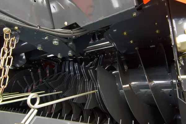 Le rotor OMNICUT à 23 couteaux (OC 23) offre une longueur de coupe de 45 mm