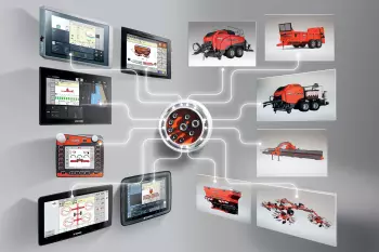 Terminal CCI 50 affichant des renseignements sur une interface tactile et intuitive