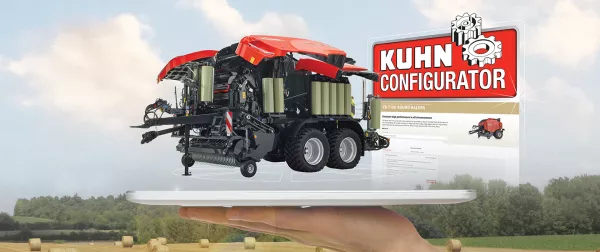 KUHN Online Configurator homepage banner